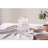 Shirali Marble Swirl Jug - Apricot
