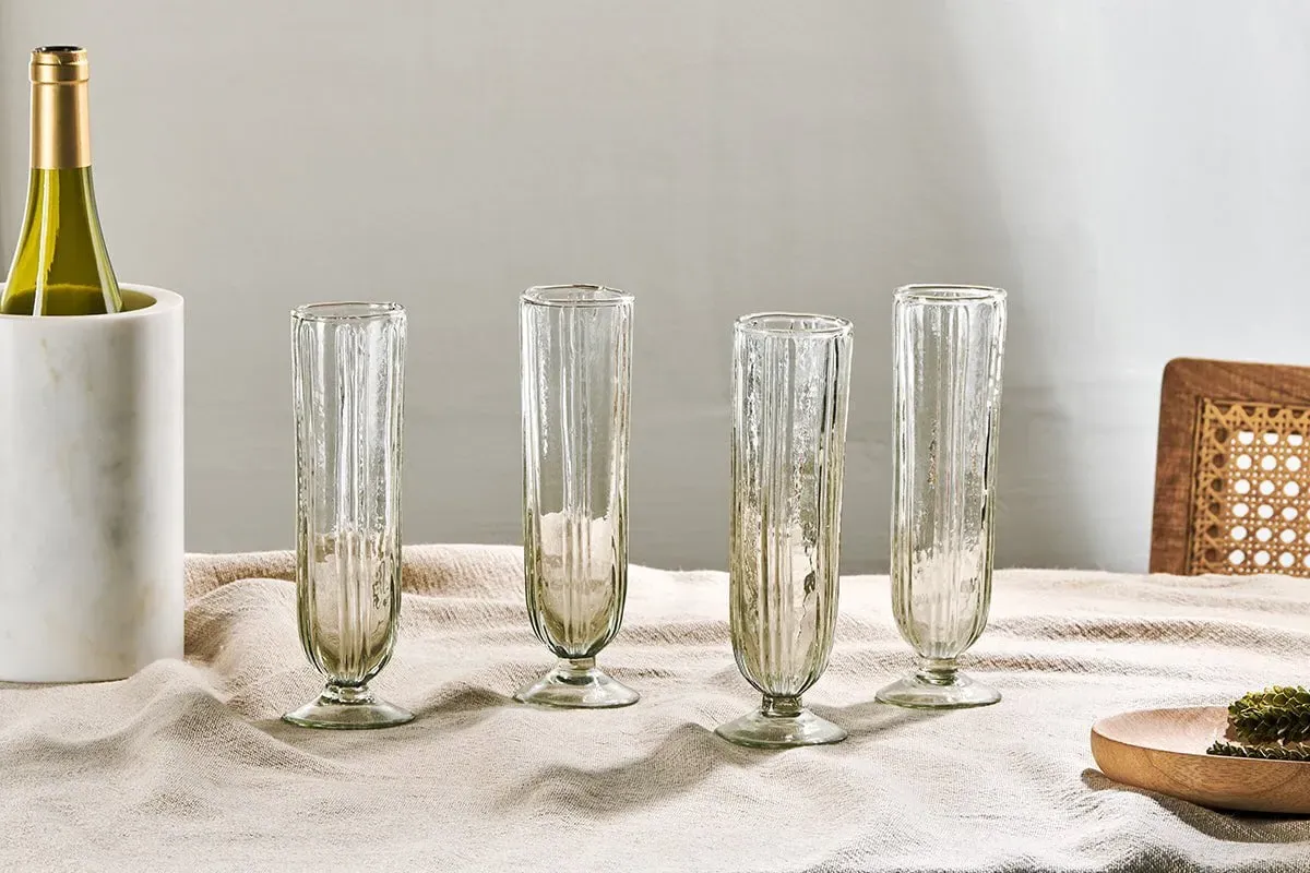 Sigiri Champagne Glass Set of 4 - Clear image