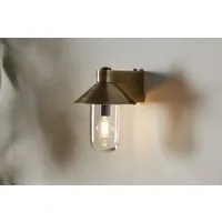 Singa Outdoor Wall Lamp - Antique Brass alternate view