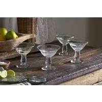 Sooraj Champagne Coupe Set of 4 - Clear alternate view
