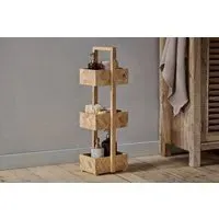 Sukha Mango Wood Storage Caddy - Natural