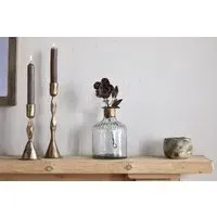 Svara Rose Decorative Stem - Antique Brass