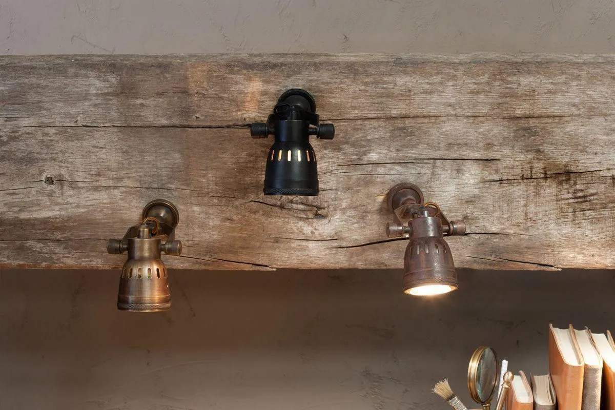 Tabosa Brass Spot Light - Antique Brass product