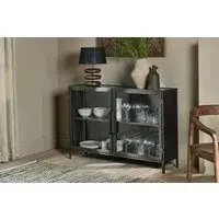 Takua Iron Sideboard - Dark Grey