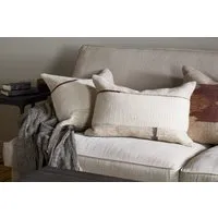 Tamil Wool Cushion Cover - Natural alternate view