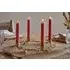 Tanu Beaded Candle Holder - Natural, Mango Wood