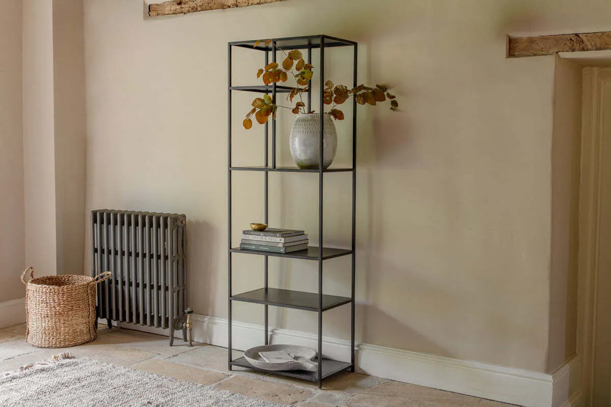 Tanvi Small Display Shelf - Black, Iron product