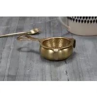 Tea Strainer - Antique Brass