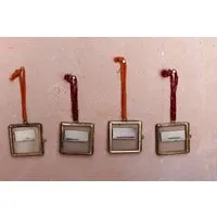 Kiko Tiny Photo Frame Set of 4 - Antique Brass alternate view