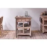 Tivu Reclaimed Wood Butchers Block - Natural