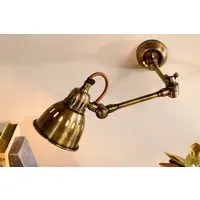 Tubu Extendable Wall Light - Gold, Brass