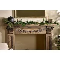Tula Metal Leaf & Berry Garland - Deep Brass alternate view