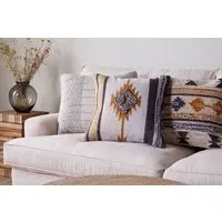 Tussi Mara Cushion Cover - Mustard