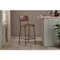 Ukari Counter Dining Chair - Chocolate Brown