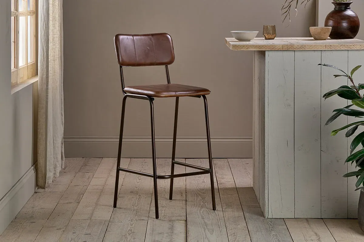 Ukari Counter Dining Chair - Chocolate Brown