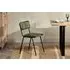 Ukari Leather Dining Chair - Rich Green