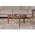Umar Coffee Table - Dark Brown, Mango Wood