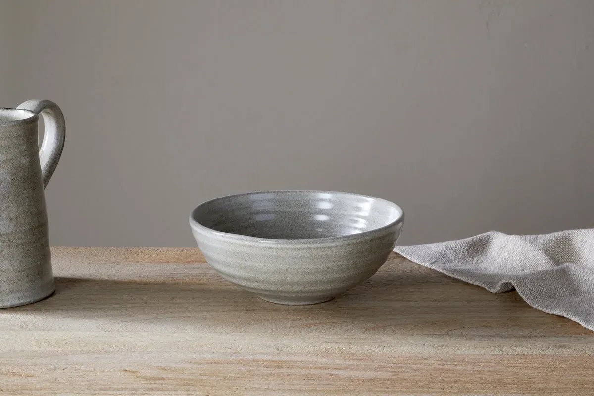 Valinha Earthenware Cereal Bowl - Grey image
