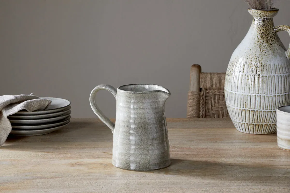 Valinha Earthenware Jug - Grey image