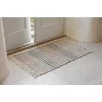 Varli Jute & Cotton Doormat - Natural
