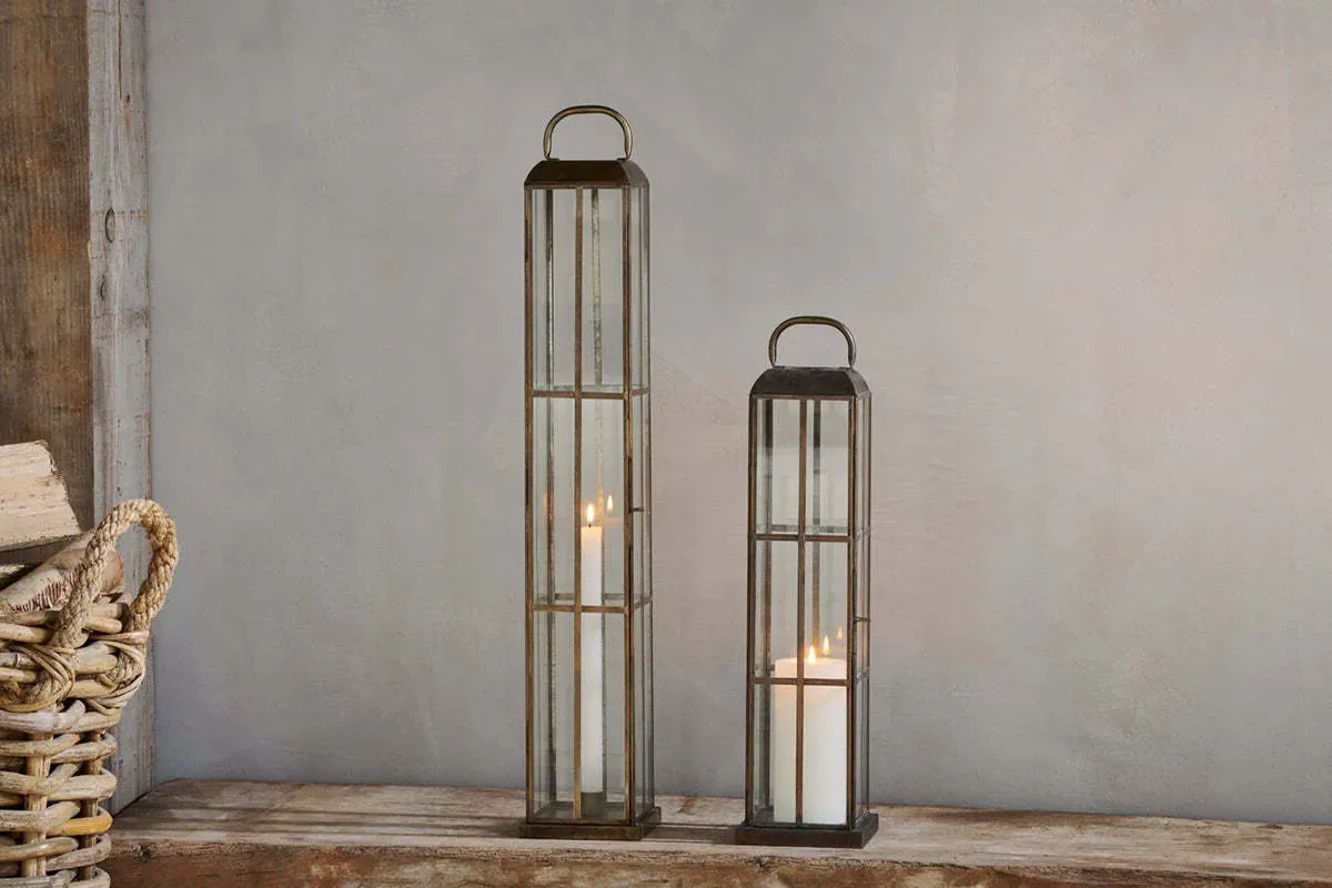 Vemula Small Lantern - Antique Brass product