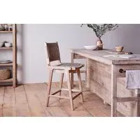 Vinay Woven Counter Dining Chair - Natural