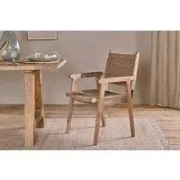 Vinay Woven Dining Chair - Natural