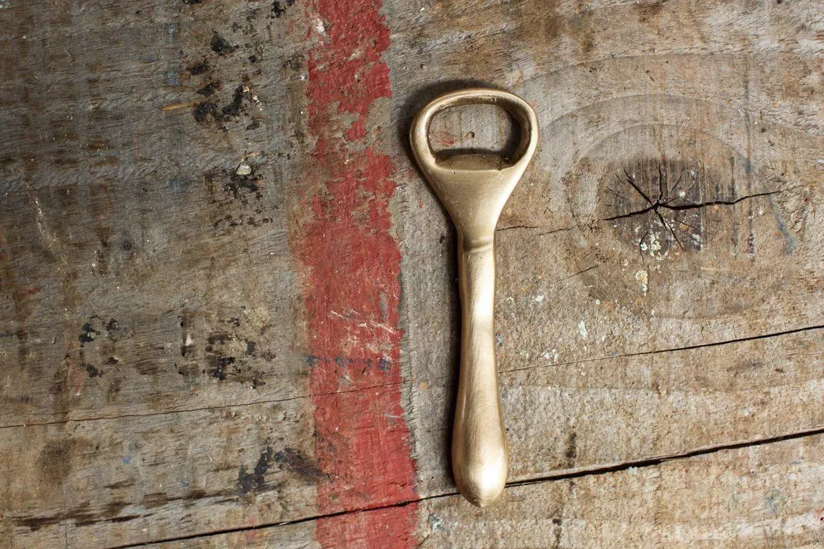 Vintage Bottle Opener - Gold product
