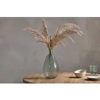 Virya Recycled Glass Vase - Pale Blue