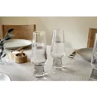 Visla Tall Glass Set of 4 - Clear