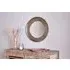 Yakira Small Round Mirror - Antique Brass