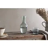 Yala Hammered Jug - Sage Green, Glass