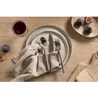 Yani Cutlery Set of 16 - Matt Black