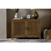 Yasha Reeded Sideboard - Natural, Mango Wood alternate view