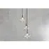Ziva Recycled Glass Cluster Pendant Light - Clear
