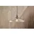 Zowie Large Recycled Glass Pendant Light - Antique Brass