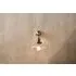 Zowie Small Recycled Glass Wall Light - Clear
