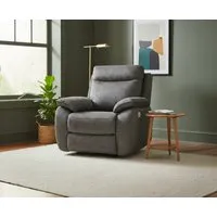 Albany Reclining Armchair - Charcoal, Fabric alternate view
