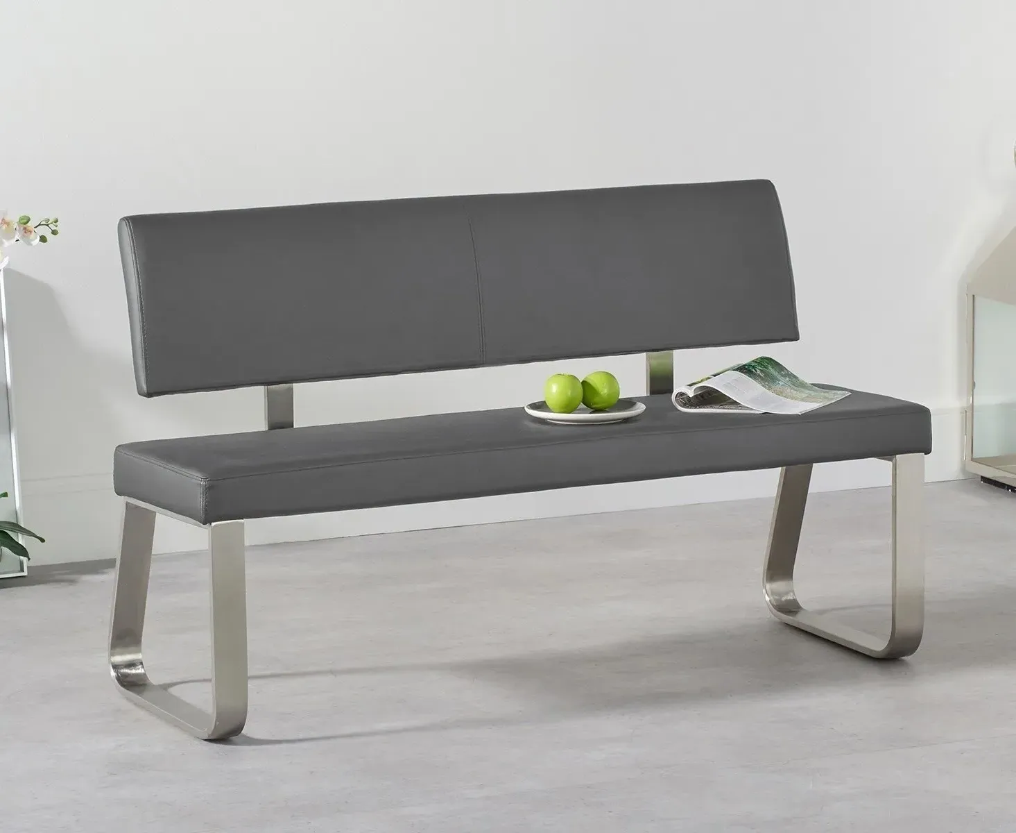 Austin Medium Bench - Grey product