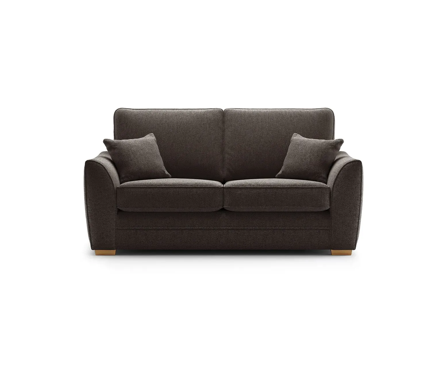 Bella 2-Seater Sofa - Chocolate, Fabric product