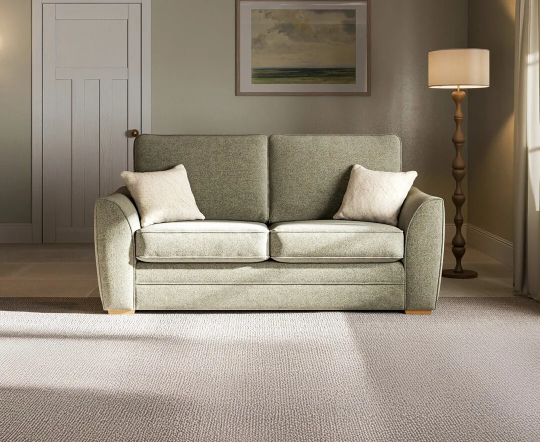 Bella 2-Seater Sofa - Olive, Fabric product
