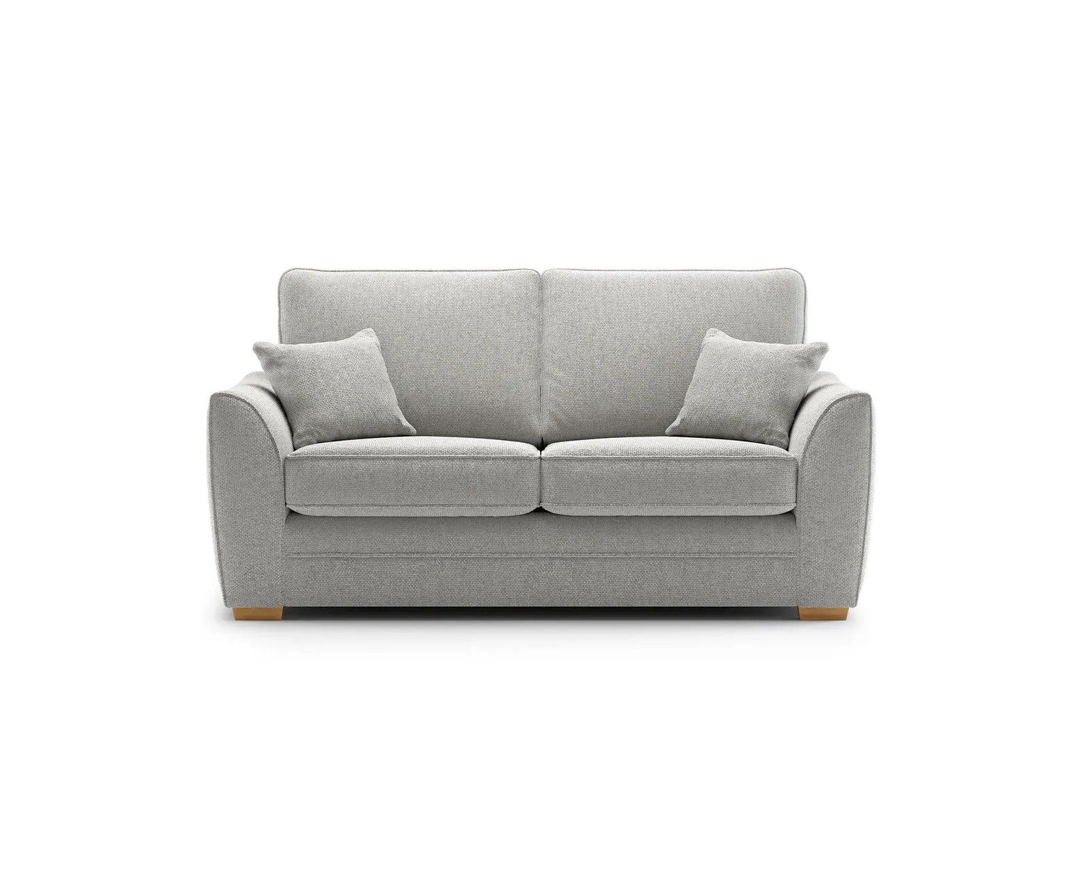 Bella 2-Seater Sofa - Silver, Fabric product