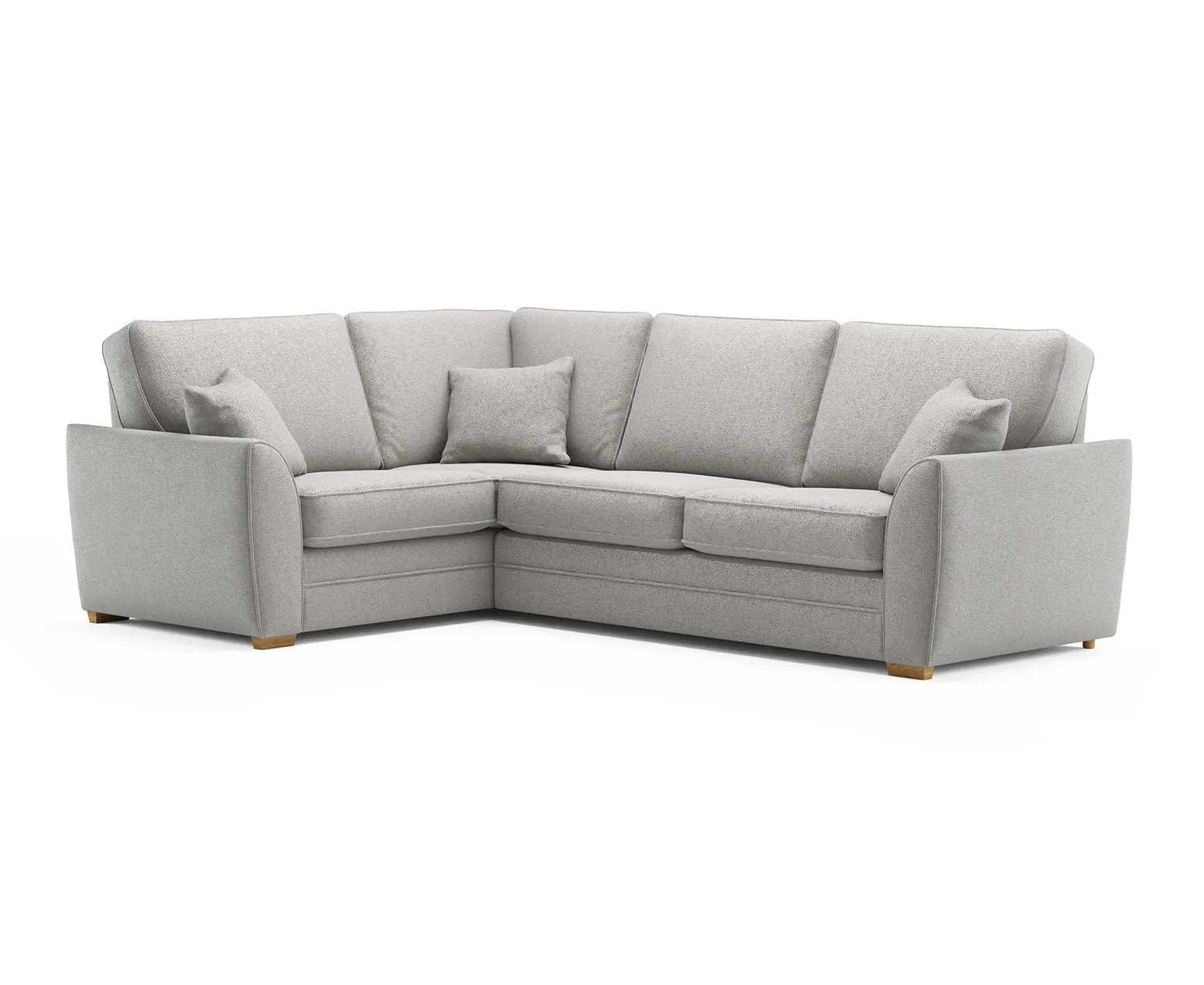 Bella Large Right Hand Facing Corner Sofa - Silver product