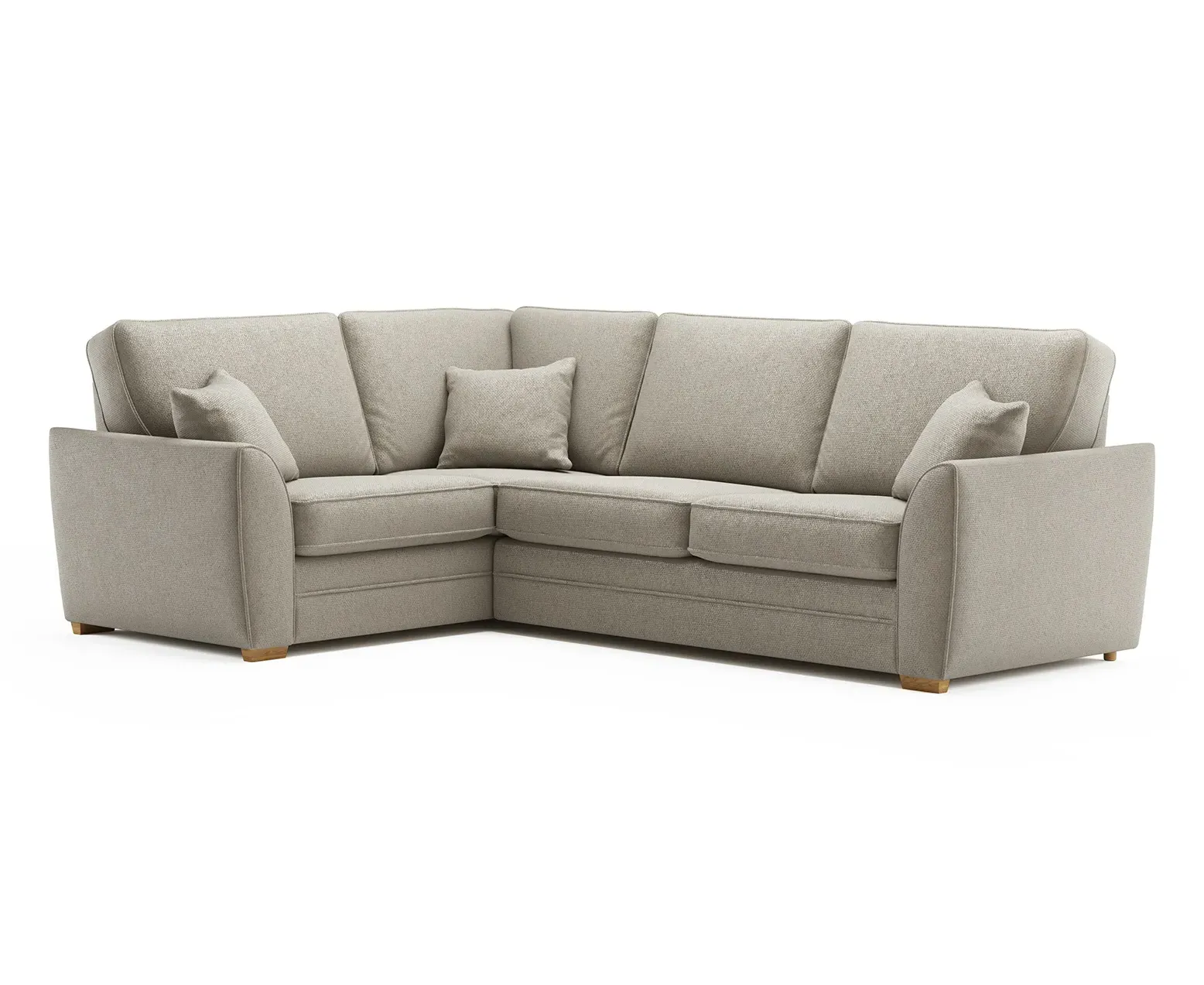 Bella Large Right Hand Facing Corner Sofa - Stone product