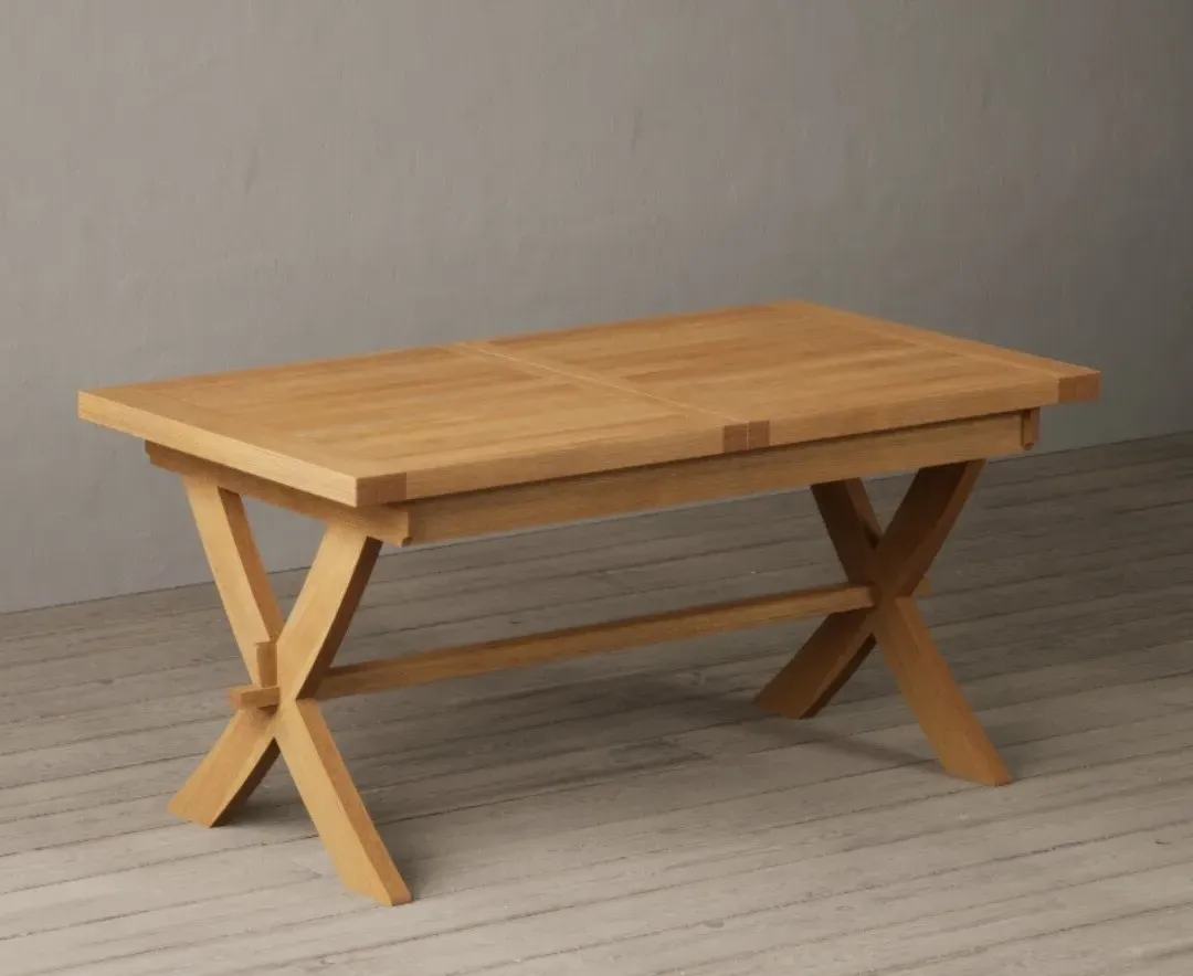 Buckley Extendable Dining Table - Oak, Solid Oak product