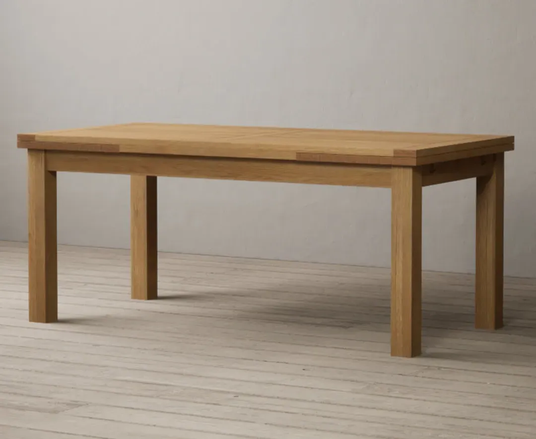 Buxton Extendable Dining Table - Oak, Solid Oak product
