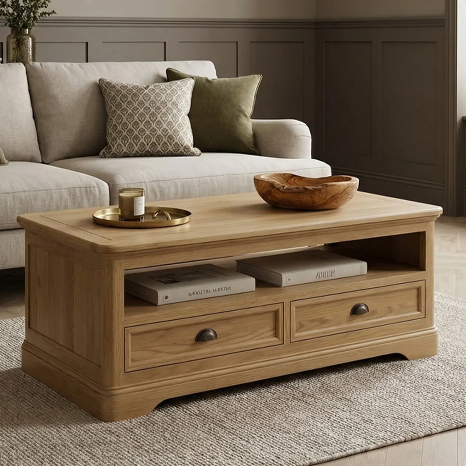 Cambridge Coffee Table - Oak, Solid Oak product