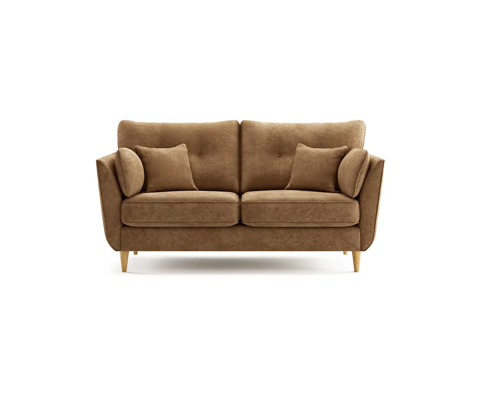 Capri 2-Seater Sofa - Almond, Chenille Fabric product