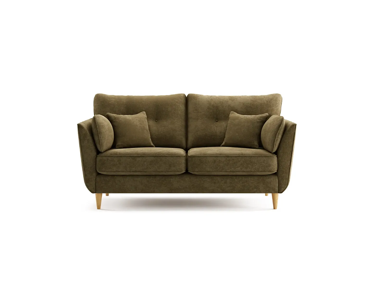Capri 2-Seater Sofa - Sage, Chenille Fabric product