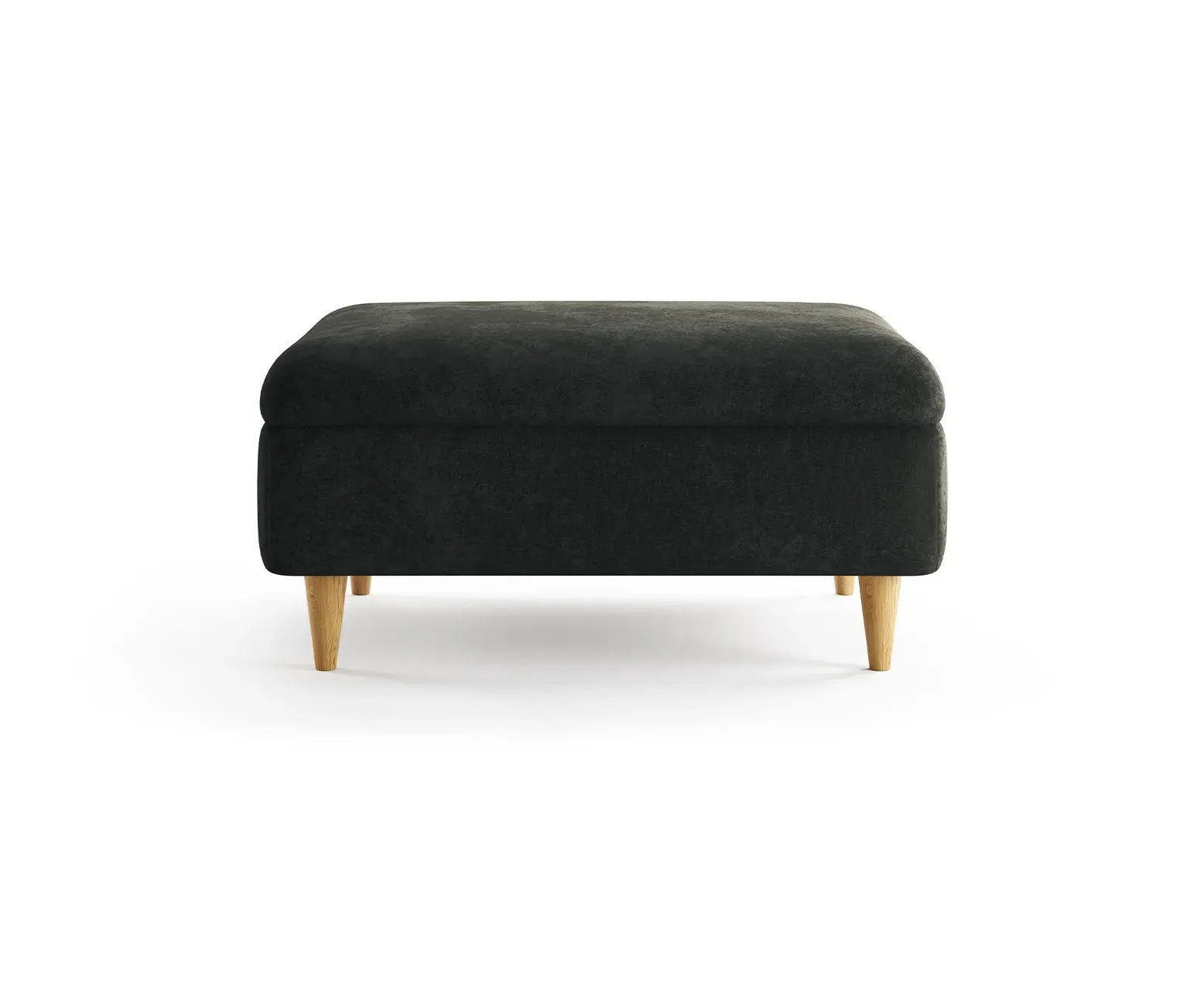Capri Footstool - Anthracite, Chenille product